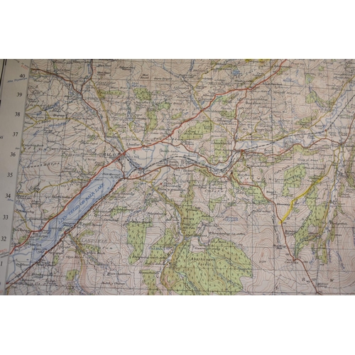 485 - A Collection of Various Ordnance Survey Maps to Include Ludlow, Montgomery etc