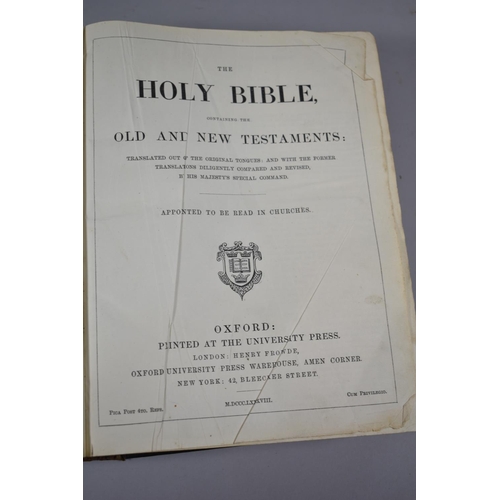 76 - A 19th Century Family Bible, 1888