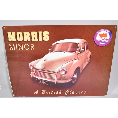 186 - A Collection of Various Diecast Models of Morris Minor Vehicles Together with Other Related Ephemera... 