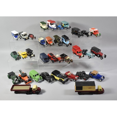 188 - A Collection of 40 Unboxed Cars, Vans, Lorries etc