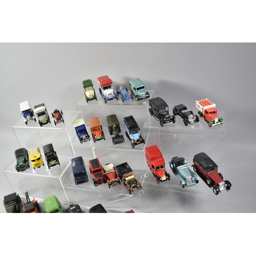 188 - A Collection of 40 Unboxed Cars, Vans, Lorries etc