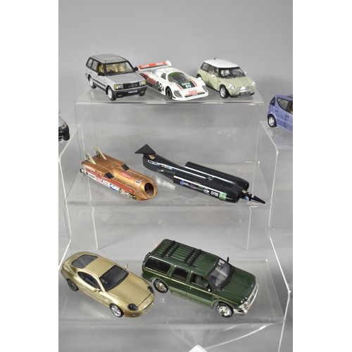 190 - A Collection of 22 Various Diecast Models of Cars and Other Vehicles