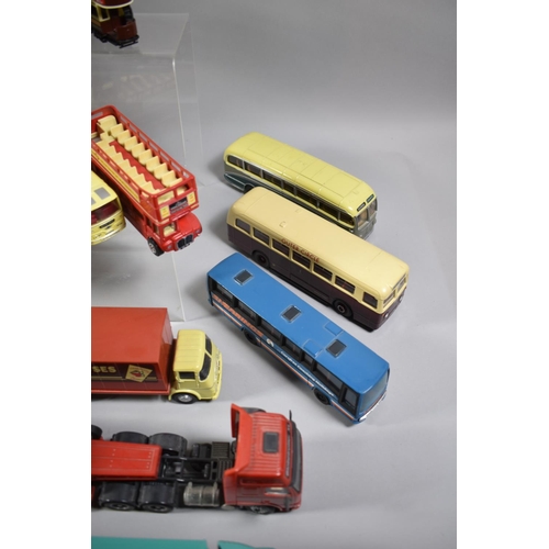 193 - A Collection of 39 Various Diecast Buses, Coaches, Trams and Lorries