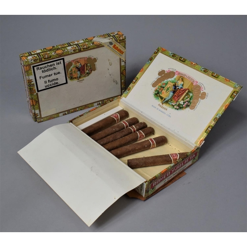 197 - Two Boxes Containing Seven Cuban Cigars, 