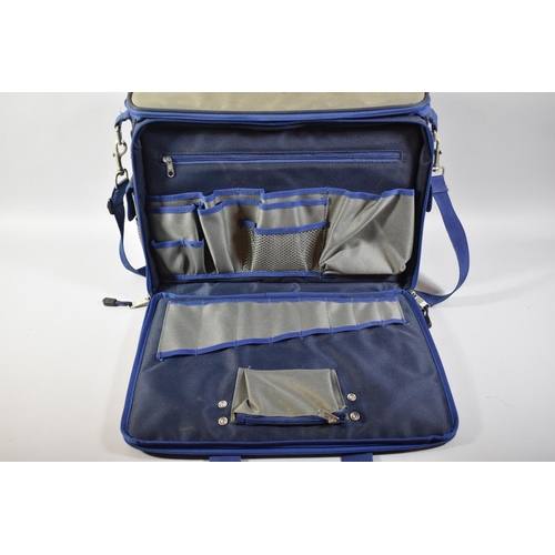 215 - A CK Canvas Tool Bag with Fitted Interior, No Tools, 47cm wide