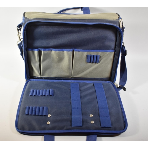 215 - A CK Canvas Tool Bag with Fitted Interior, No Tools, 47cm wide