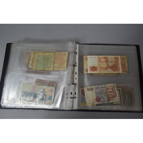 252 - An Album Containing Seventy Two World Banknotes