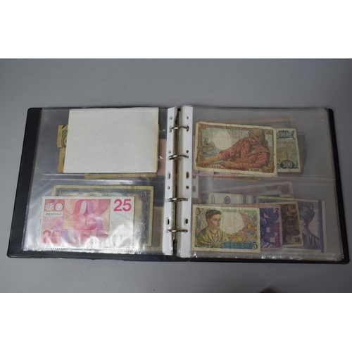 252 - An Album Containing Seventy Two World Banknotes