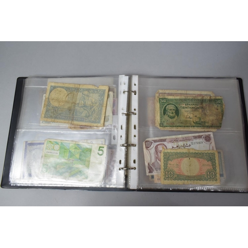 252 - An Album Containing Seventy Two World Banknotes