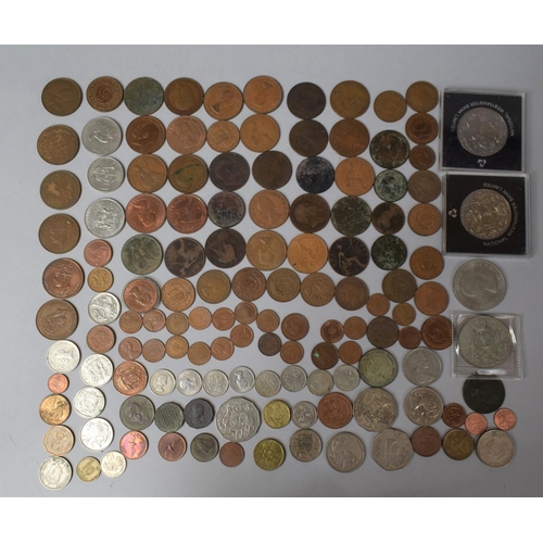 255 - A Collection of Various British, Colonial and Other Coins