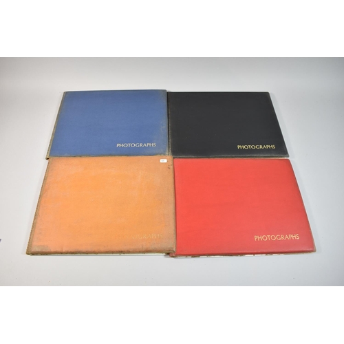 212 - A Collection of Four Photograph Albums Containing Photographs of Buses and Depots c.1970