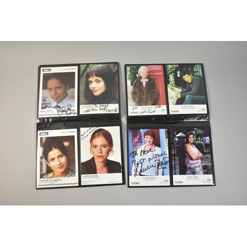 219 - A Collection of Autographed Photographs from TV Series Eastenders and The Bill