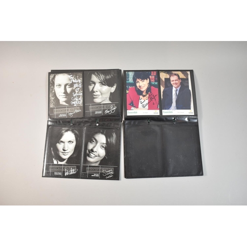 221 - A Collection of Autographed Photographs from TV Series Emmerdale and Brookside