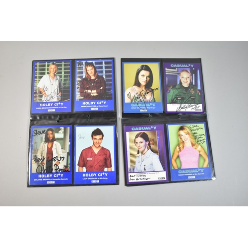 222 - A Collection of Signed Photographs from TV Series Casualty and Holby City