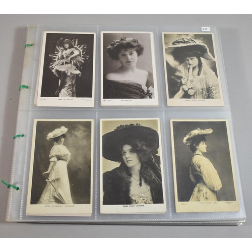 232 - A Collection of 200 plus Postcards, Musical and Theatre Stars