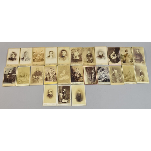 235 - A Collection of 100 Carte De Visite Photos, Welsh Scenes