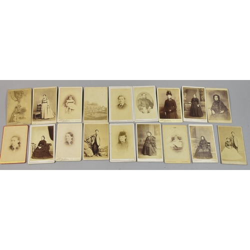 235 - A Collection of 100 Carte De Visite Photos, Welsh Scenes