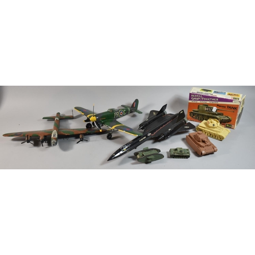 247 - A Collection of Various Part made and Completed Model Kits