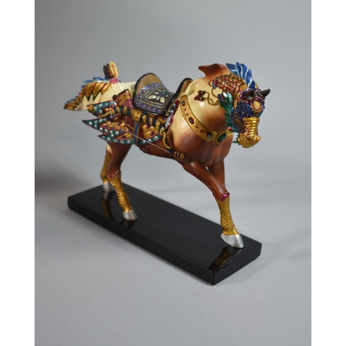 262 - Two Boxed Painted Ponies, 