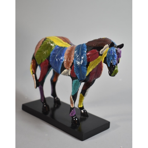 267 - Two Boxed Painted Ponies, Anasazi Spirit Horse and Horsefeathers