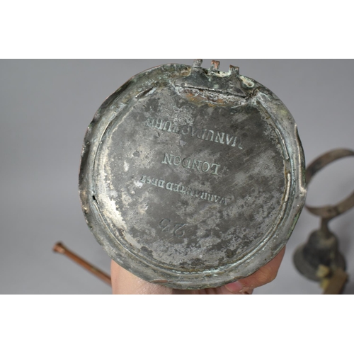 436 - A Collection of Various Metal wares to comprise 19th Century Brass Teapot (Lid AF) Lid Stamped Warra... 