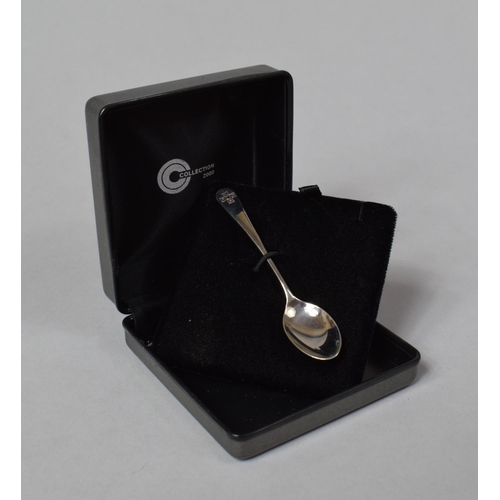 465 - A Silver Millennium Spoon in Presentation Box