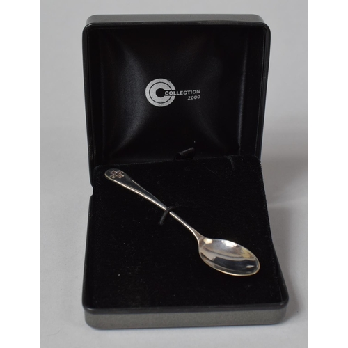 465 - A Silver Millennium Spoon in Presentation Box