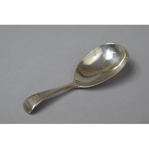 467 - A Silver Tea Caddy Spoon, Hallmarked London 1878