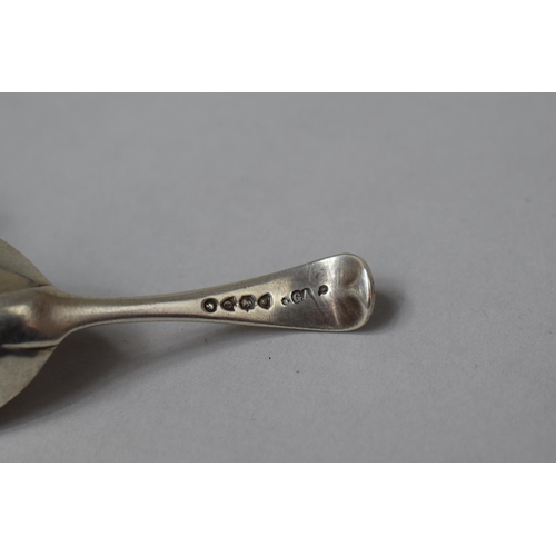 467 - A Silver Tea Caddy Spoon, Hallmarked London 1878