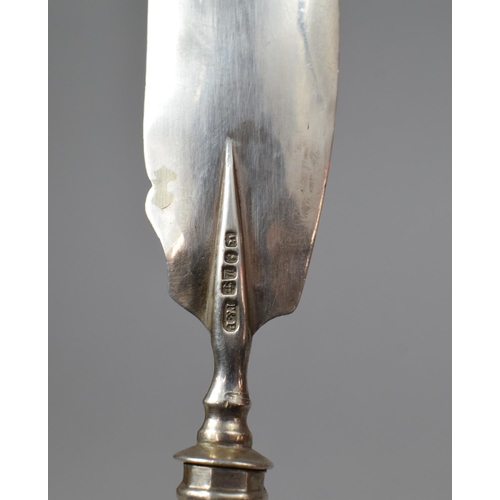 470 - A Silver Bladed Butter Knife by Taylor & Perry, Birmingham 1834