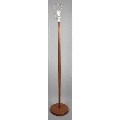 565 - A 1970's Teak Standard lamp