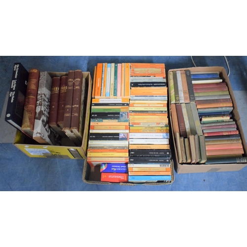 604 - Three Boxes of Various Books