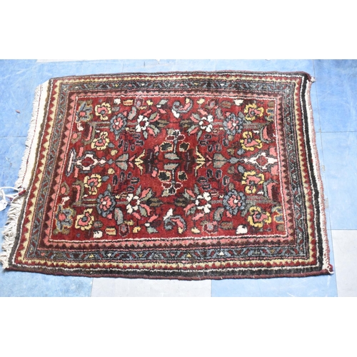 650 - Small Patterned Rug, 68x85cm