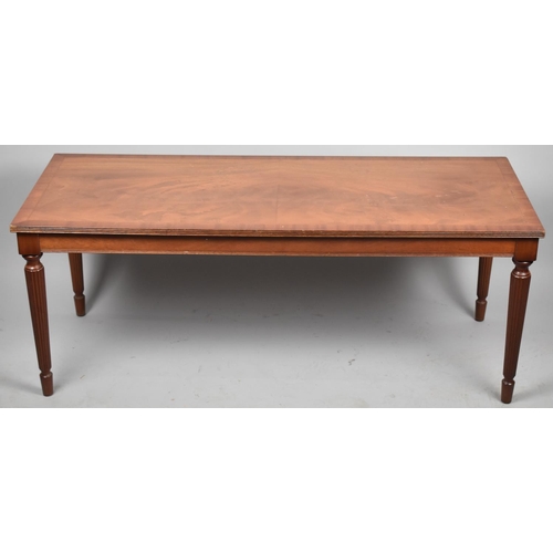 683 - A Mid 20th Century Crossbanded Walnut Rectangular Coffee Table, 112cm wide