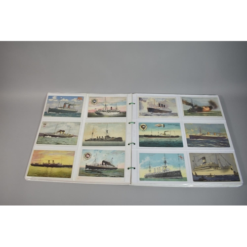 72 - A Collection of Approximately 204 Postcards of Ships and Shipping