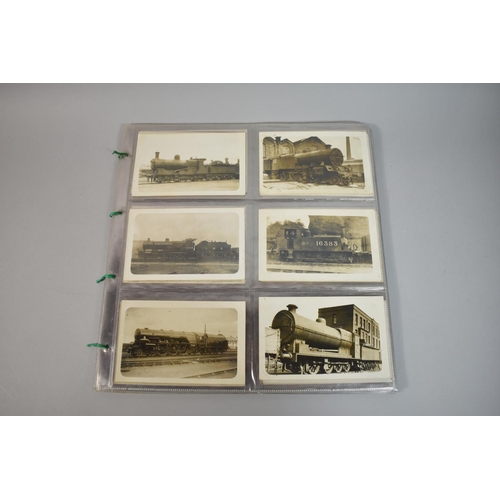 73 - A Collection of Approximately 78 Postcards Relating to Railways, Steam Trains etc to Inlcude LMS, LN... 