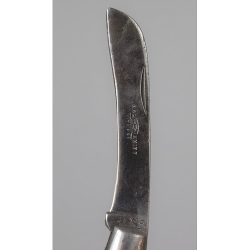 87 - A Taylor Eye Witness of Sheffield Pocket Knife with Bone Handle