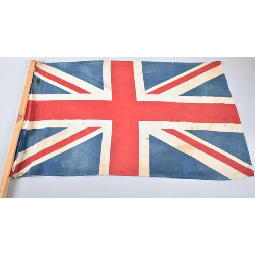 124 - A Printed Union Jack, 68x47cm