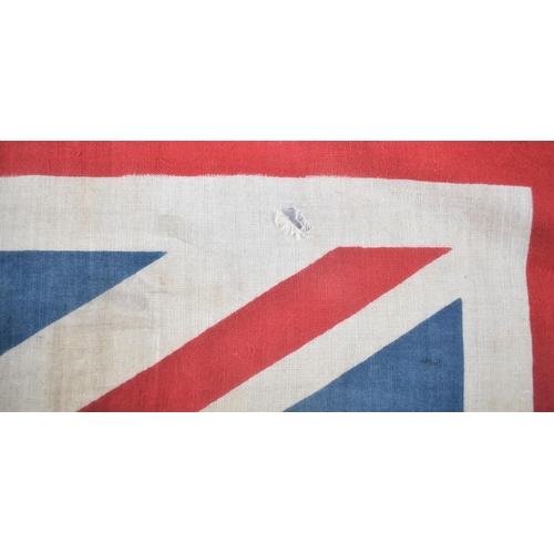 124 - A Printed Union Jack, 68x47cm