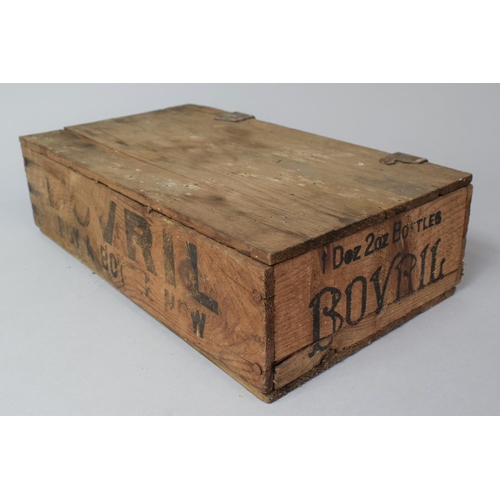 149 - A Vintage Wooden Advertising Box, 