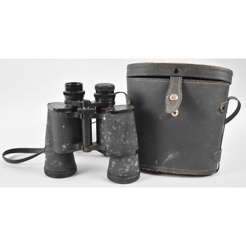 152 - A Pair of Cased 7x50 Regent Binoculars