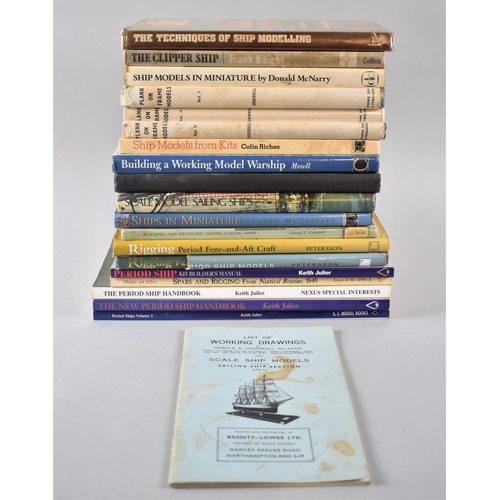 185 - A Collection of Books Relating to Building Model Ships, Rigging etc