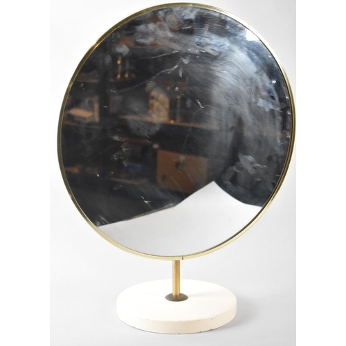 193 - A 1970's Circular Dressing Table Mirror, 40cm Diamter