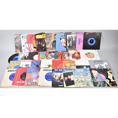 200 - A Collection of Various 45rpm Records to Include Frank Sinatra, Adam and the Ants, Ultravox, The Swe... 