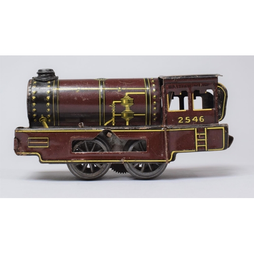 202 - A Vintage Clockwork O Gauge Railway Locomotive