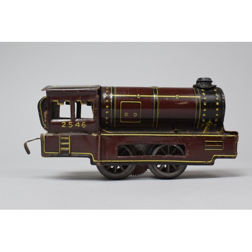 202 - A Vintage Clockwork O Gauge Railway Locomotive