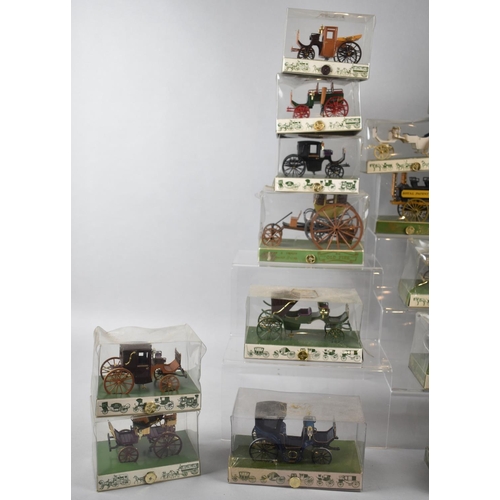 205 - A Collection of Boxed Diecast Carriages etc