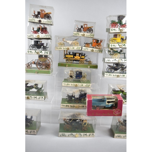 205 - A Collection of Boxed Diecast Carriages etc