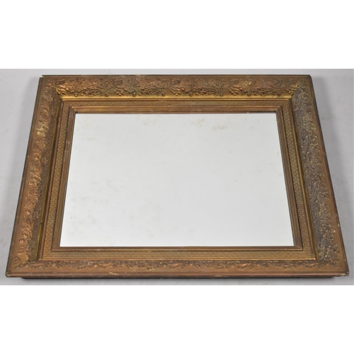 219 - A Gilt Framed Wall Mirror, 72x62cm