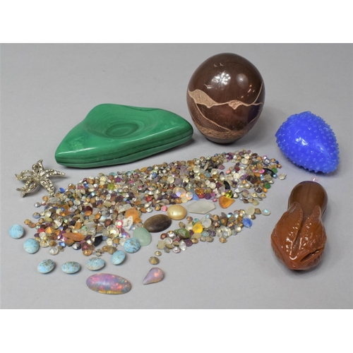 227 - A Collection of Semi Precious Stones, Mineral Samples etc